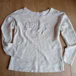 Mango Denim & Tees bluzka rozm M/L Boho kremowa Friday frędzle haft