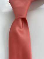Krawat męski nowy 5,5 cm szerokość kolor róż nie używany