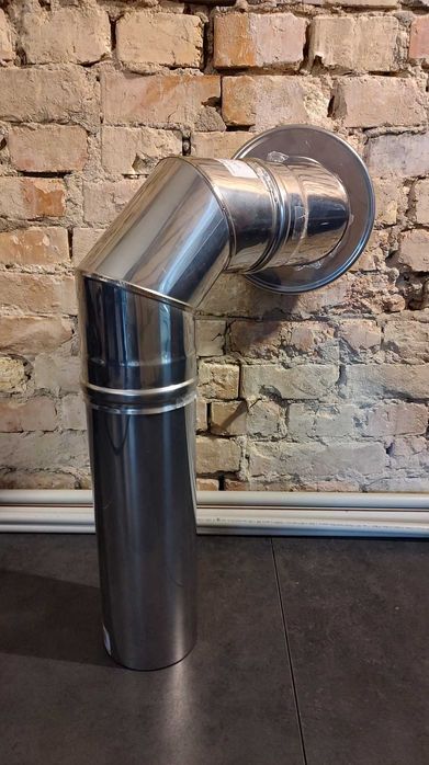 Комплект дымоходых труб Versia-Lux для котла Ø130 мм нержавейка 0,5 мм