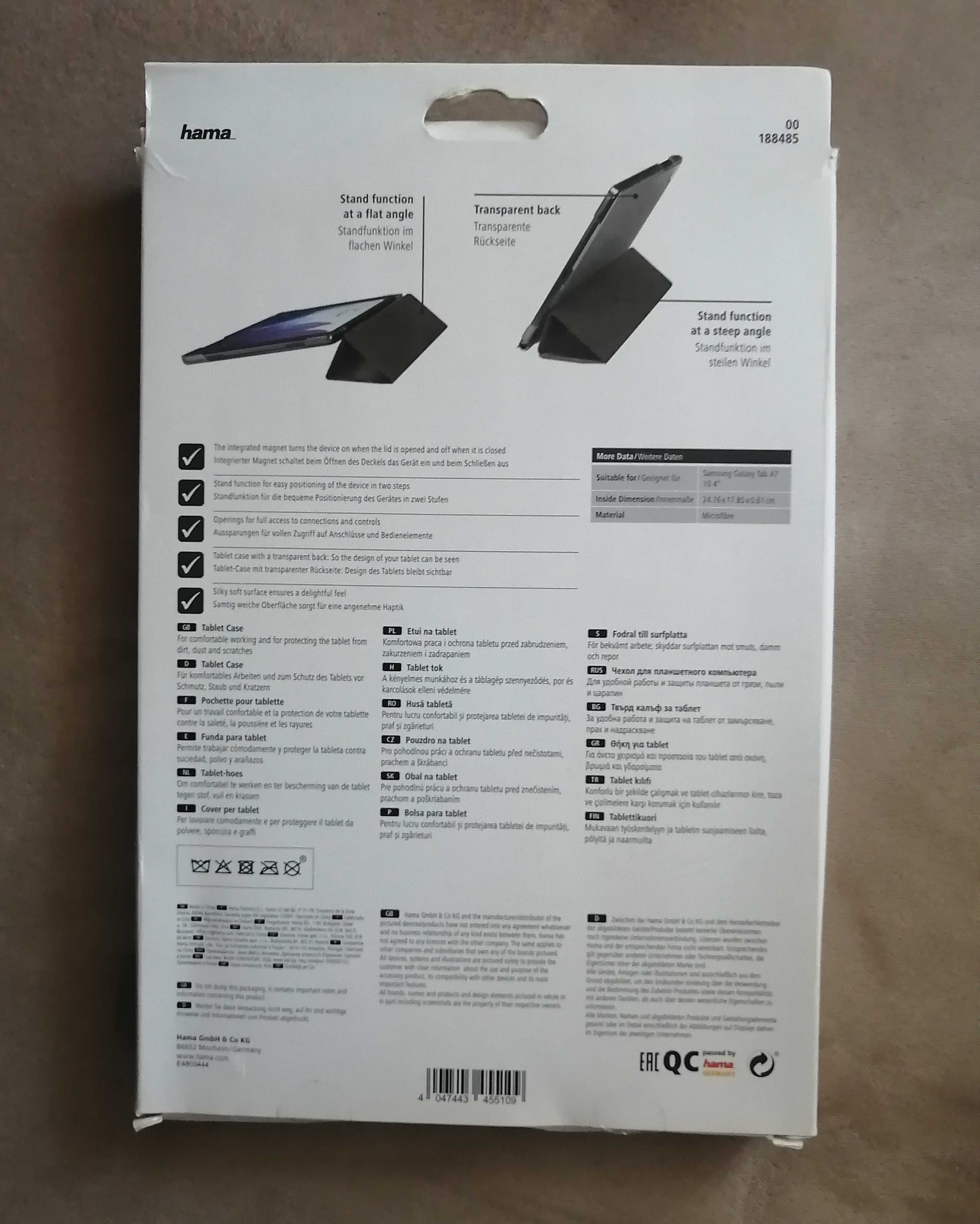 Etui pluszowe do Samsung Galaxy Tab A7 10.4"