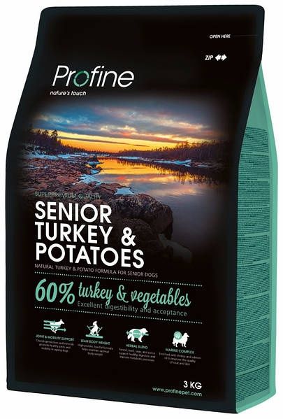 Корм Profine Senior Turkey&Potatoes (для пожилых собак, индейка) 15 кг