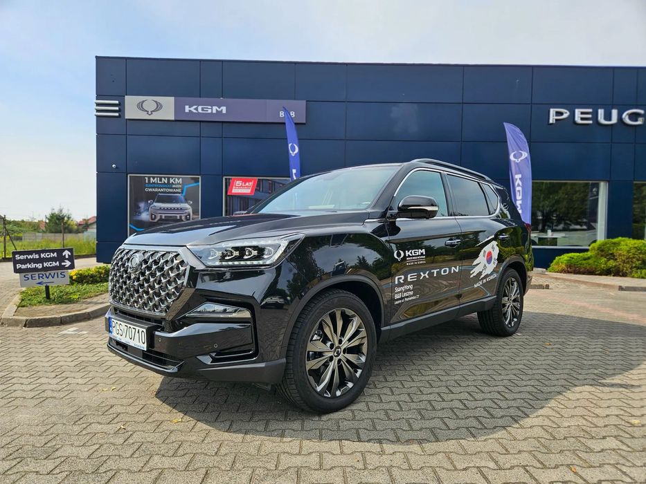 SsangYong/KGM Rexton wersja Black Edition, po lifcie, 7 osób