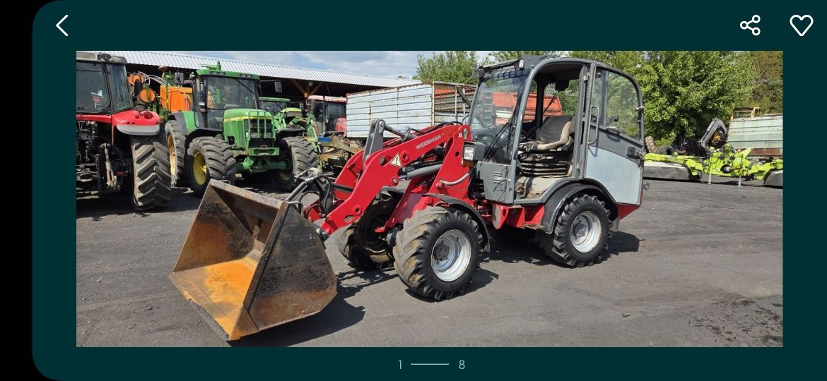 Ciągnik rolniczy John deer 5125R Tur Tuz Wom
