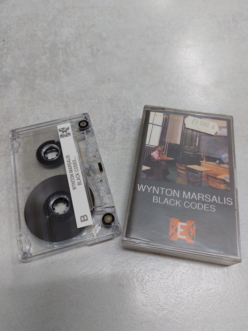 Wynton Marsalis. Black Codes. Kaseta magnetofonowa