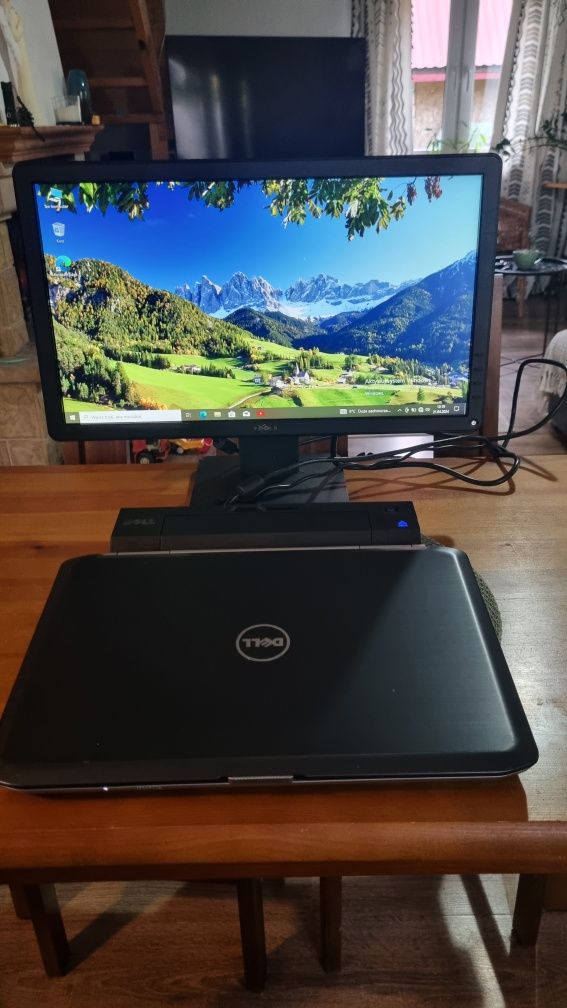 Laptop Dell LATITUDE E5420 i5 4GB/256GB SSD+Monitor 20"+stacja dokując