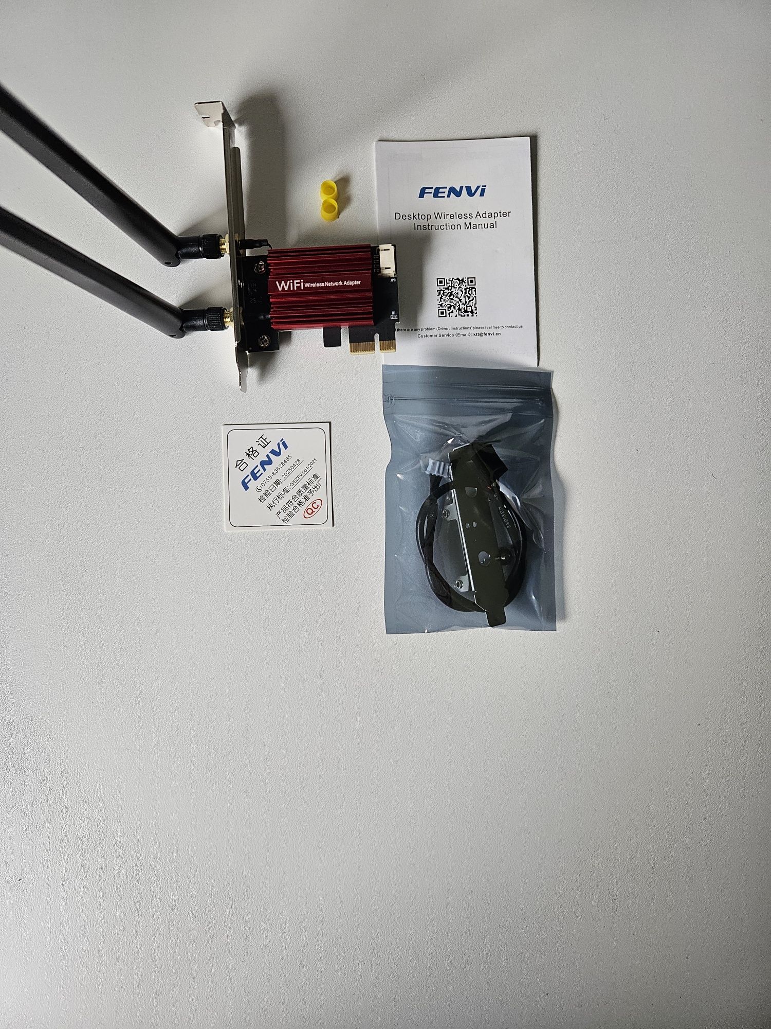 Karta WiFi PCI-E AC1200 + Bluetooth 4.0 | Intel 7260 | Nowa