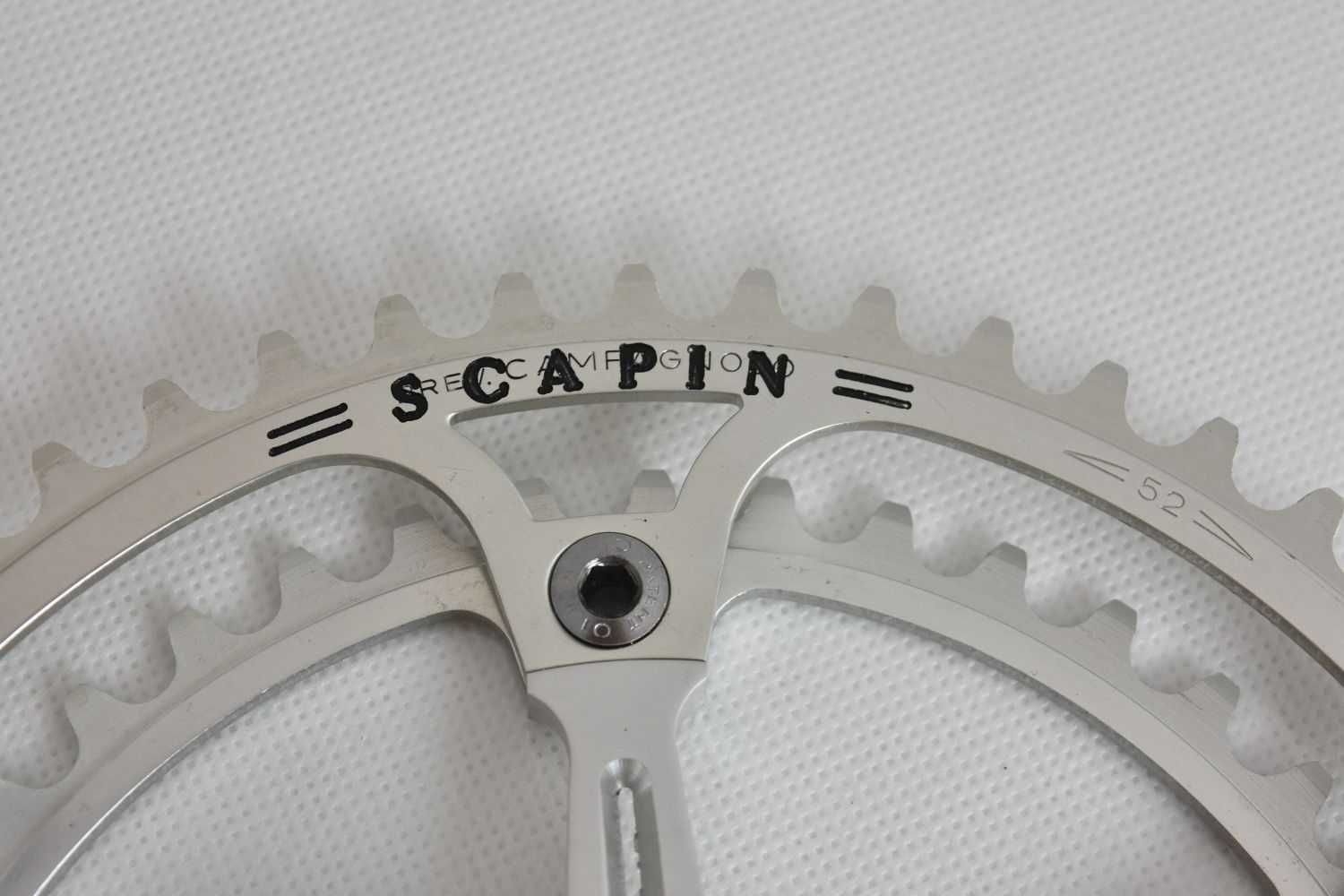 korba CAMPAGNOLO SUPER RECORD ! grawerowana SCAPIN ! 170mm ! 52-42z