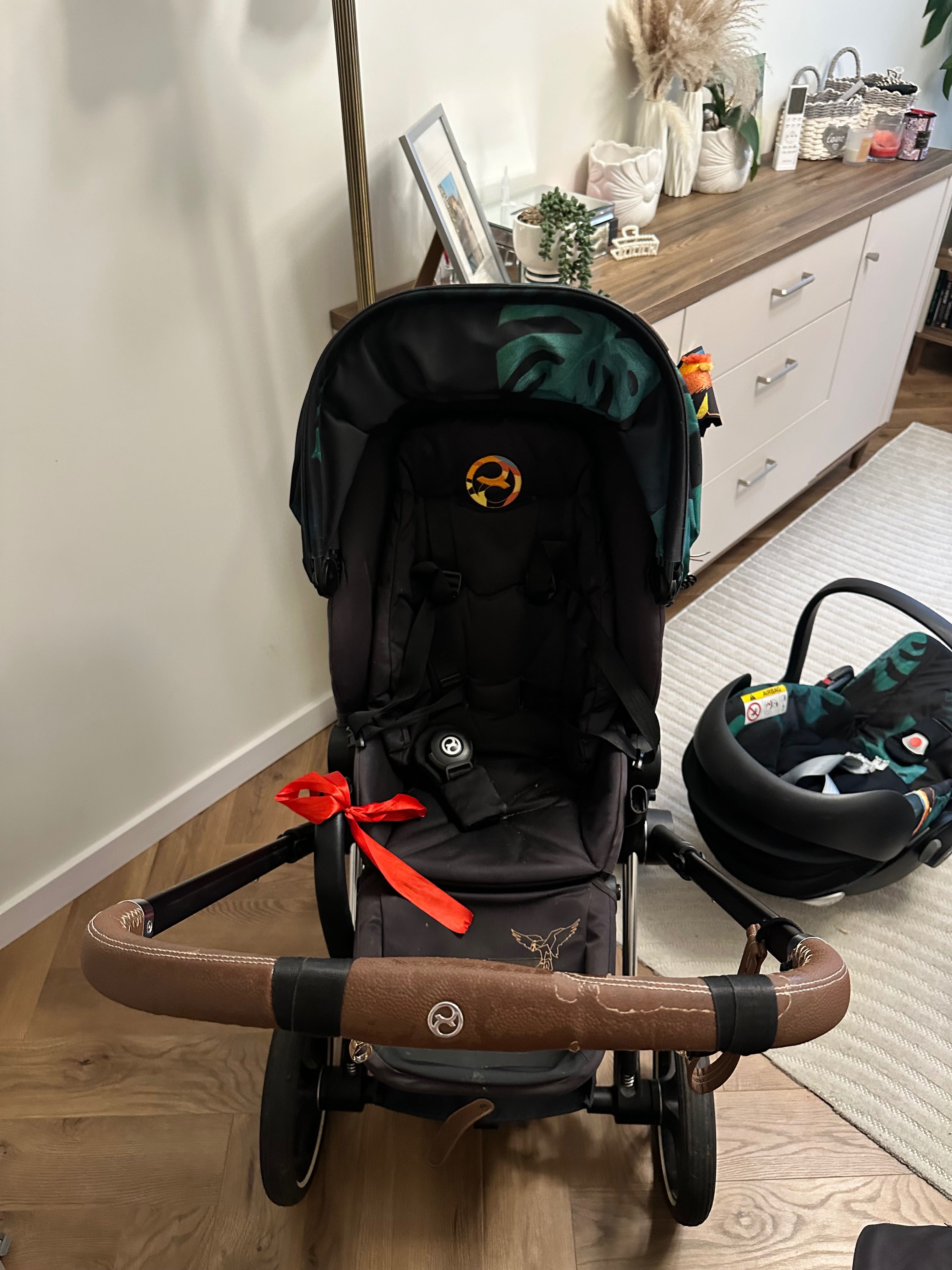 Wózek Cybex Priam 2.0 3w1 Birds of Paradise – bardzo dobry stan