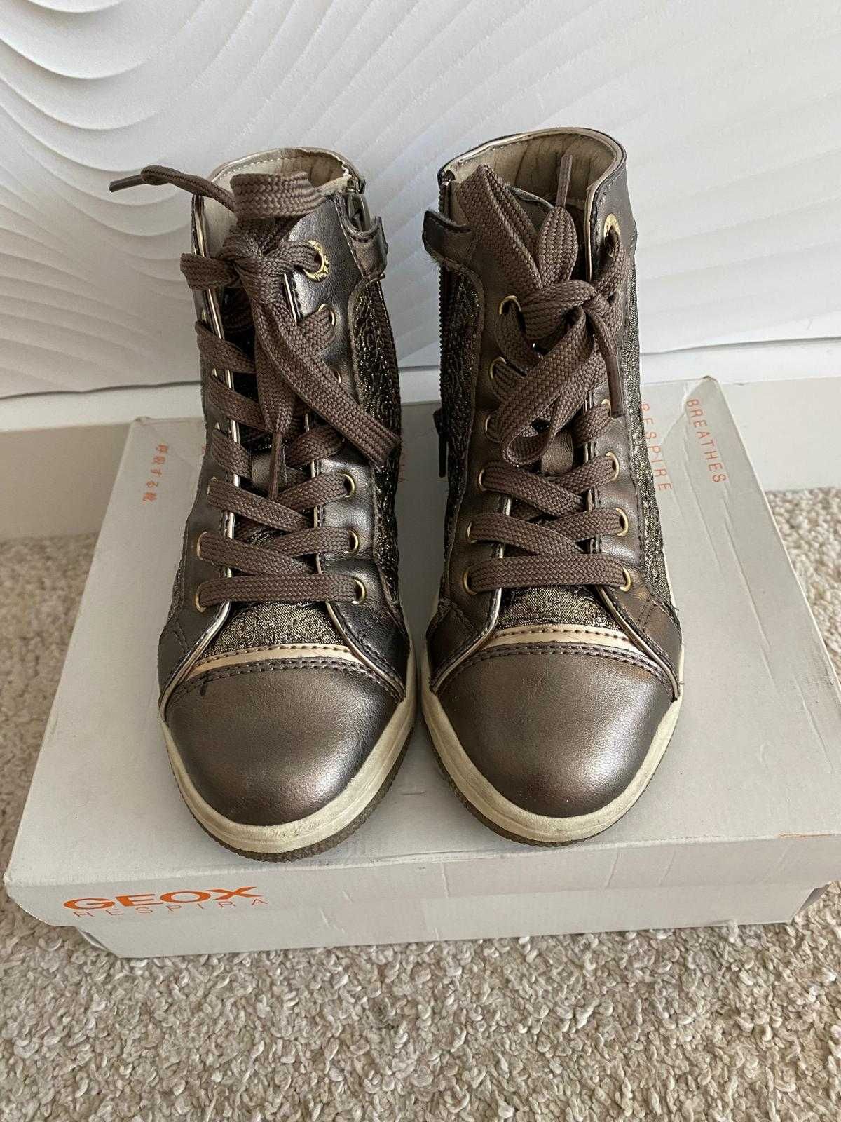 GEOX Kalispera dourados sapatos menina tam:33