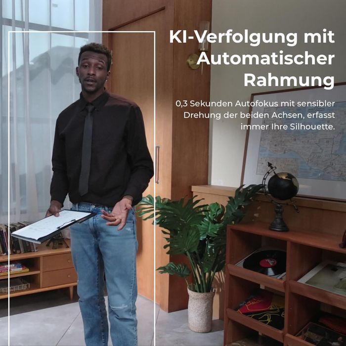 OBSBOT Tiny 4K - Kamera internetowa 4K z AI, autofokusem i śledzeniem
