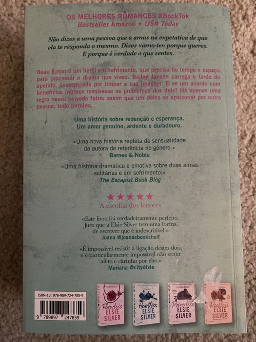 Vendo livro Hopeless de Elsie Silver