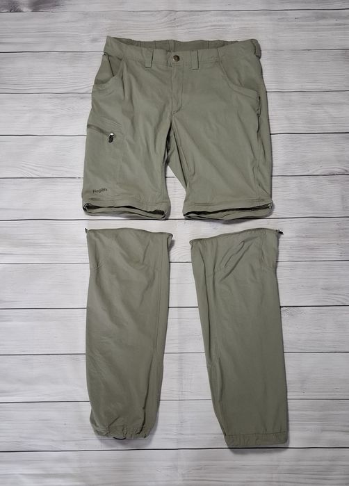 Spodnie damskie Haglöfs 2w1, turystyczne, trekkingowe, outdoor