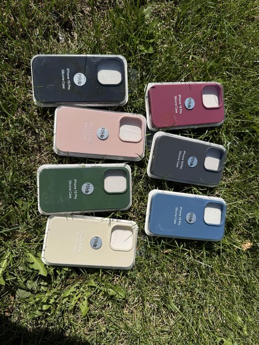 Силіконовий чохол Silicone Case Full для iPhone 15 Pro