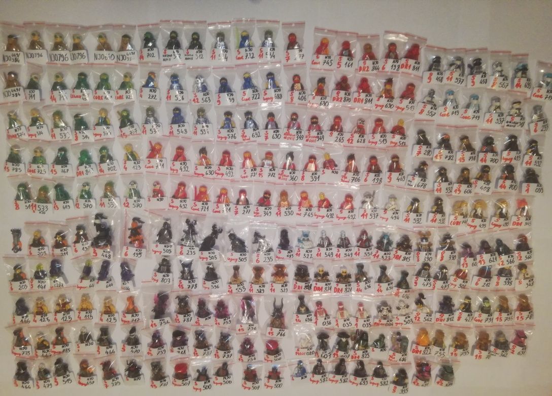 Kolekcja figurek LEGO Ninjago na sztuki cześć #1