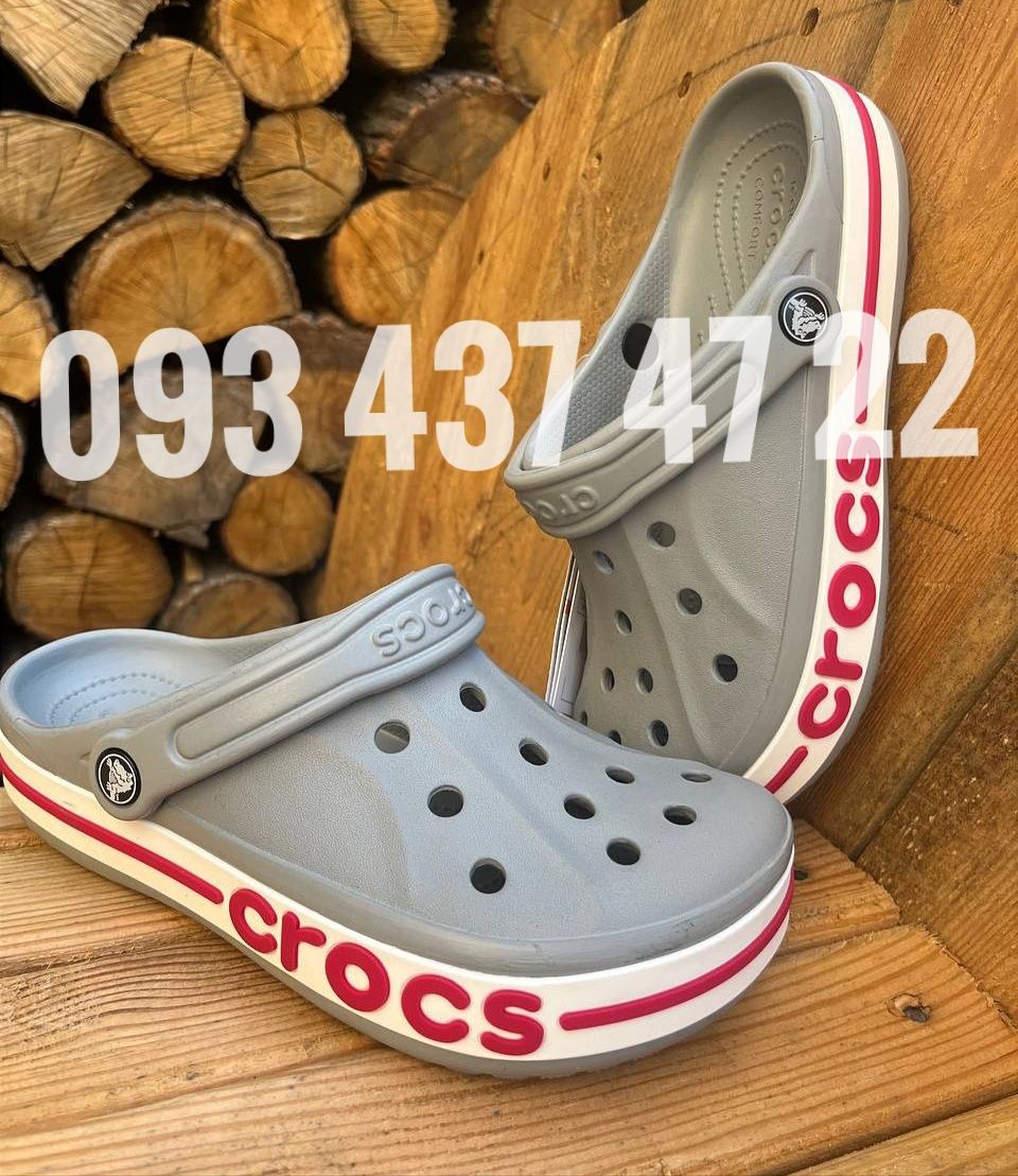 Лідер Продажів Crocs Bayaband Logo Motion White Жіночі Крокси Сабо