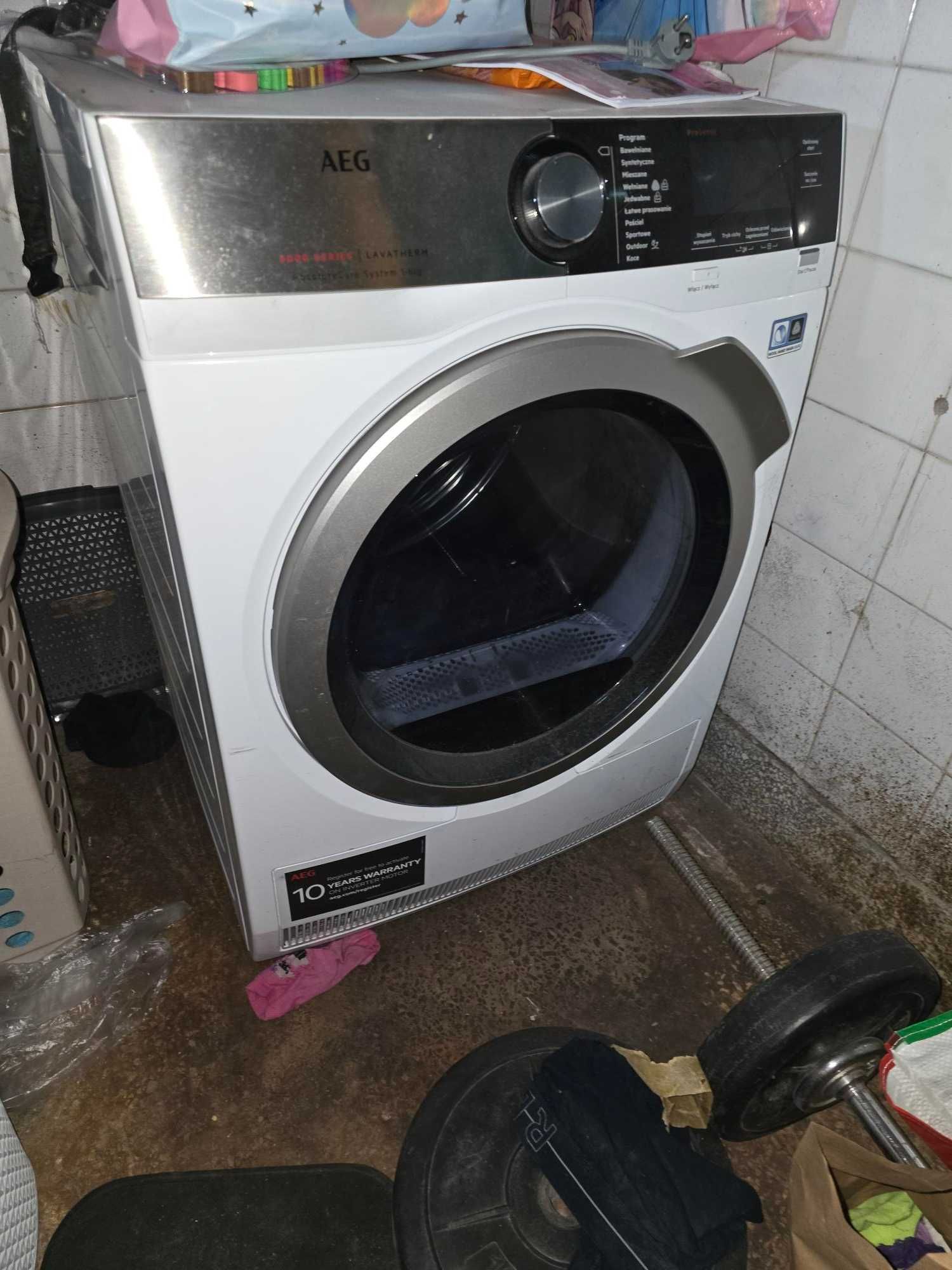 Suszarka do ubrań AEG 8000 series lavatherm 1-8kg