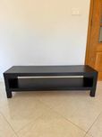 Móvel TV IKEA LACK, preto-castanho, 120x35x36 cm