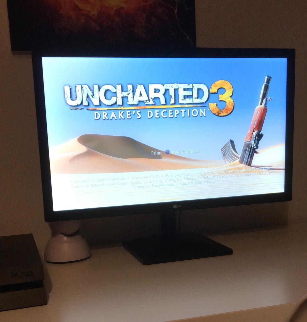 PlayStation 5 standard ( 825gb) como nova com monitor gamimg