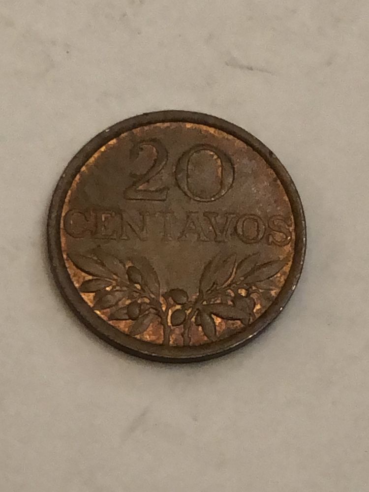 Moedas 20 Centavos Bronze 1972