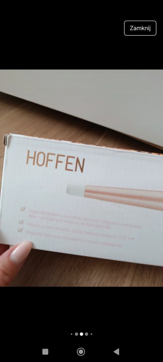Lokówka do włosów Hoffen