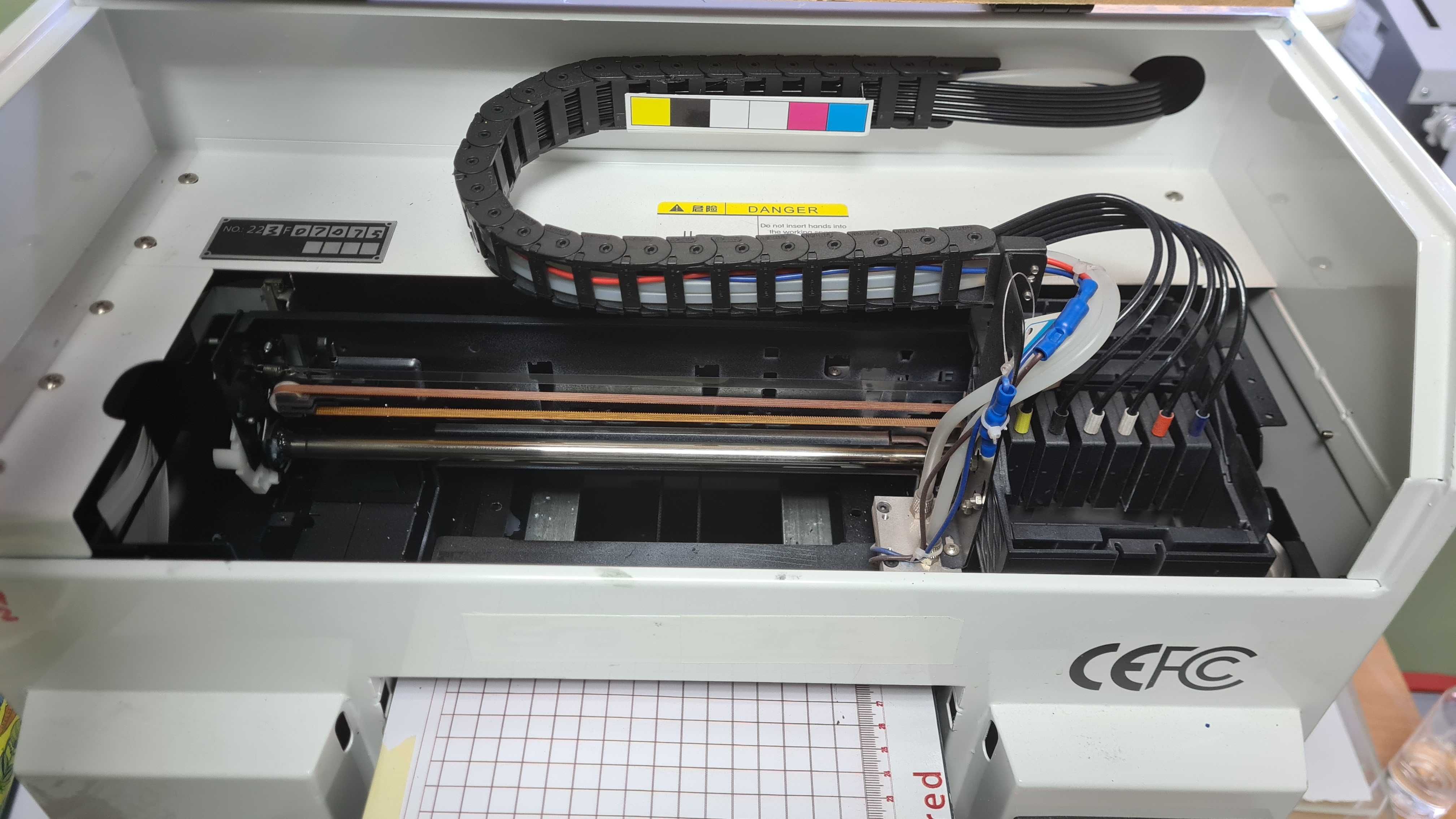 UV УФ принтер А4 формату. Голова Epson L800