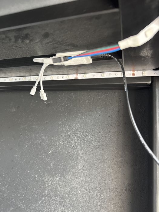 Łóżko na antresoli pietrowe NizioHome czarne