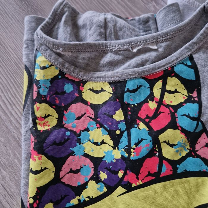 5 par koszulek z krótkim rękawem dla dziewczynki 116-122