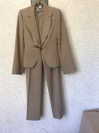 Шикарний костюм жакет + широкі штани, пиджак, шаны жеские 42-44 роз