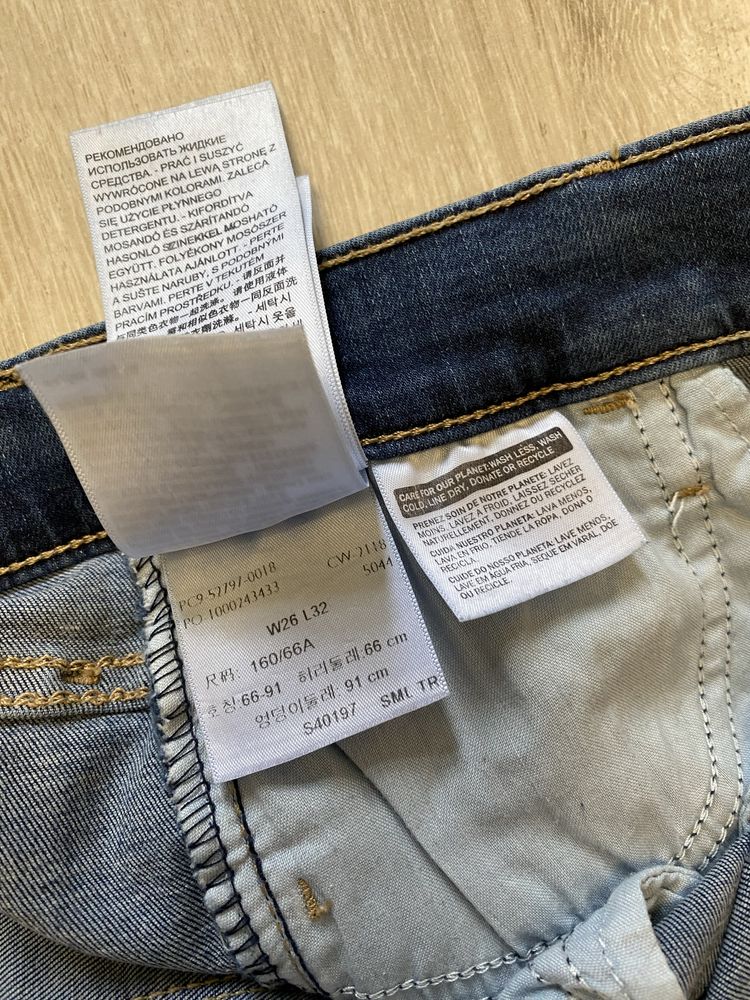 Spodnie jeans Levi’s 720 W26 L32