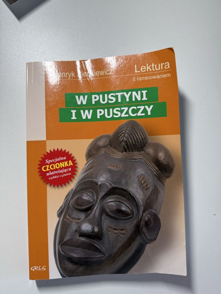 W pustyni i w puszczy wydawnictwo greg