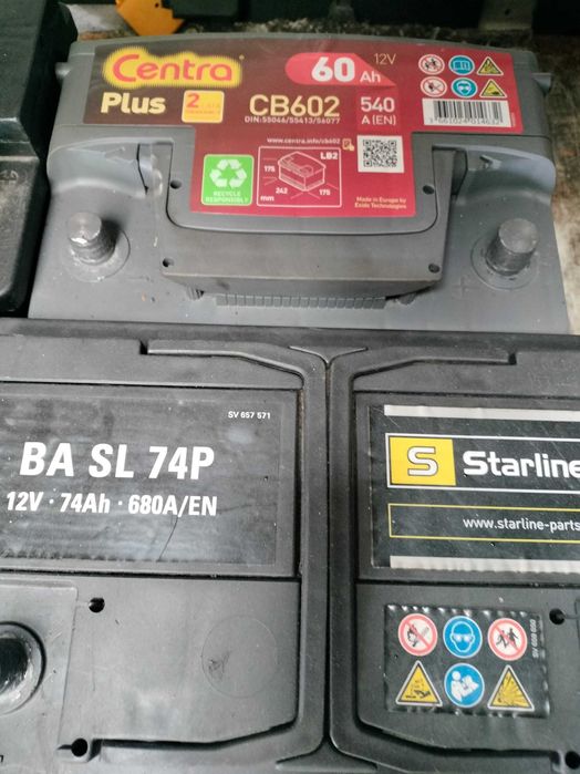Akumulator 55Ah, 61Ah, 75Ah, 100Ah, 980A rozruch, VARTA, stan idealny