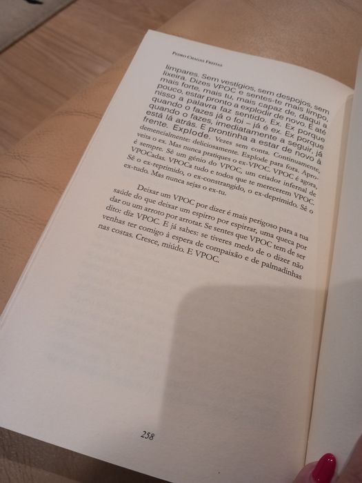 Livro em estado novo