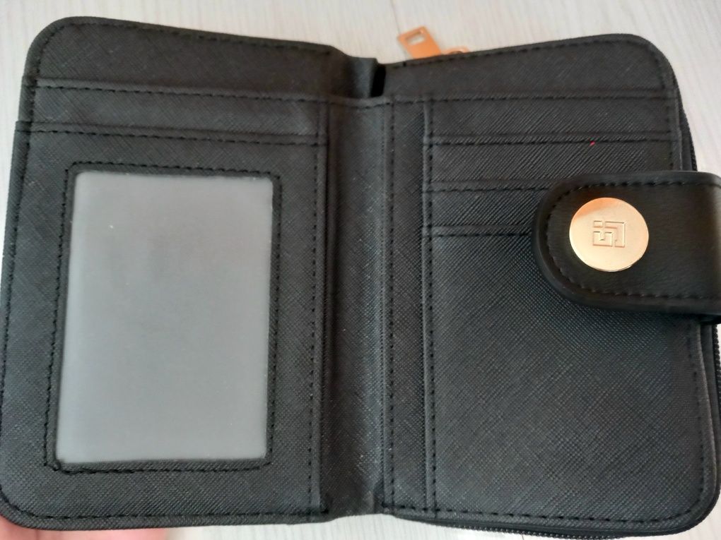 Porta-moedas preto