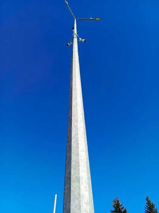 Lampa Uliczna Słup ocynk 11 metrów fundament