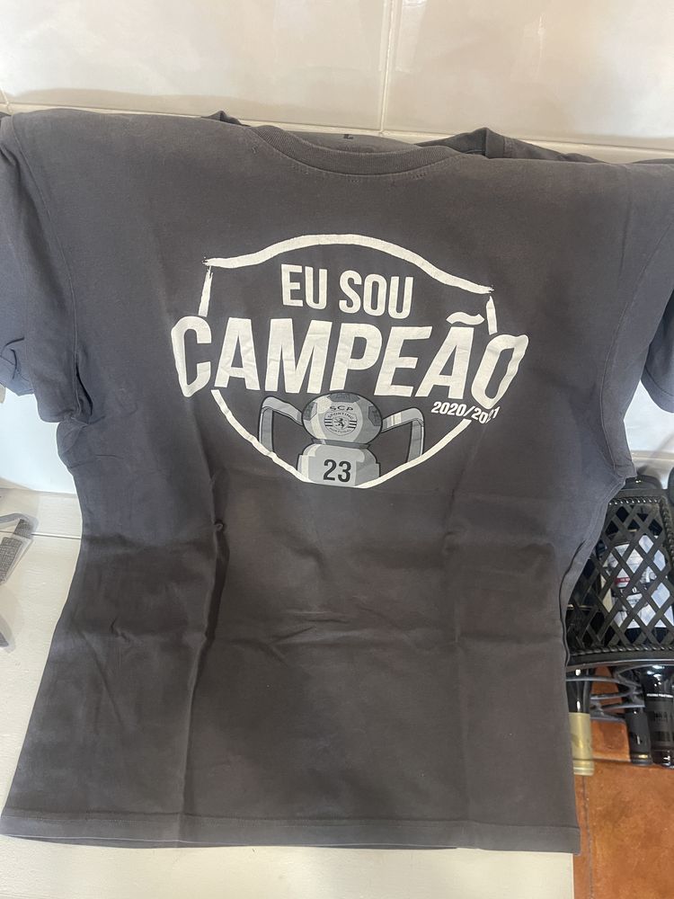 Camisola do sporting campeâo 2020/21