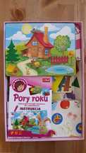 Gra edukacyjna 4 pory roku +2 latka
