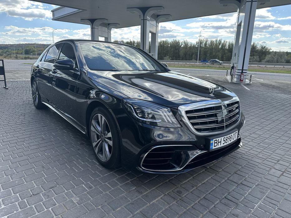Аренда заказ авто мерседес w 221  w 222 на свадьбу, с водителем Одесса