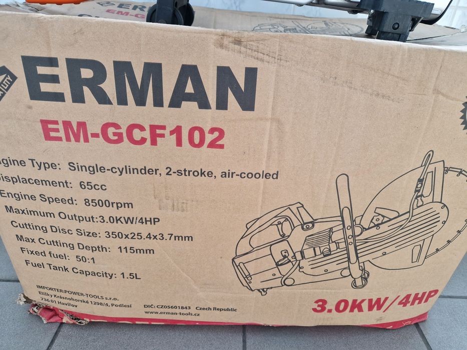 Przecinarka spalinowa go kostki