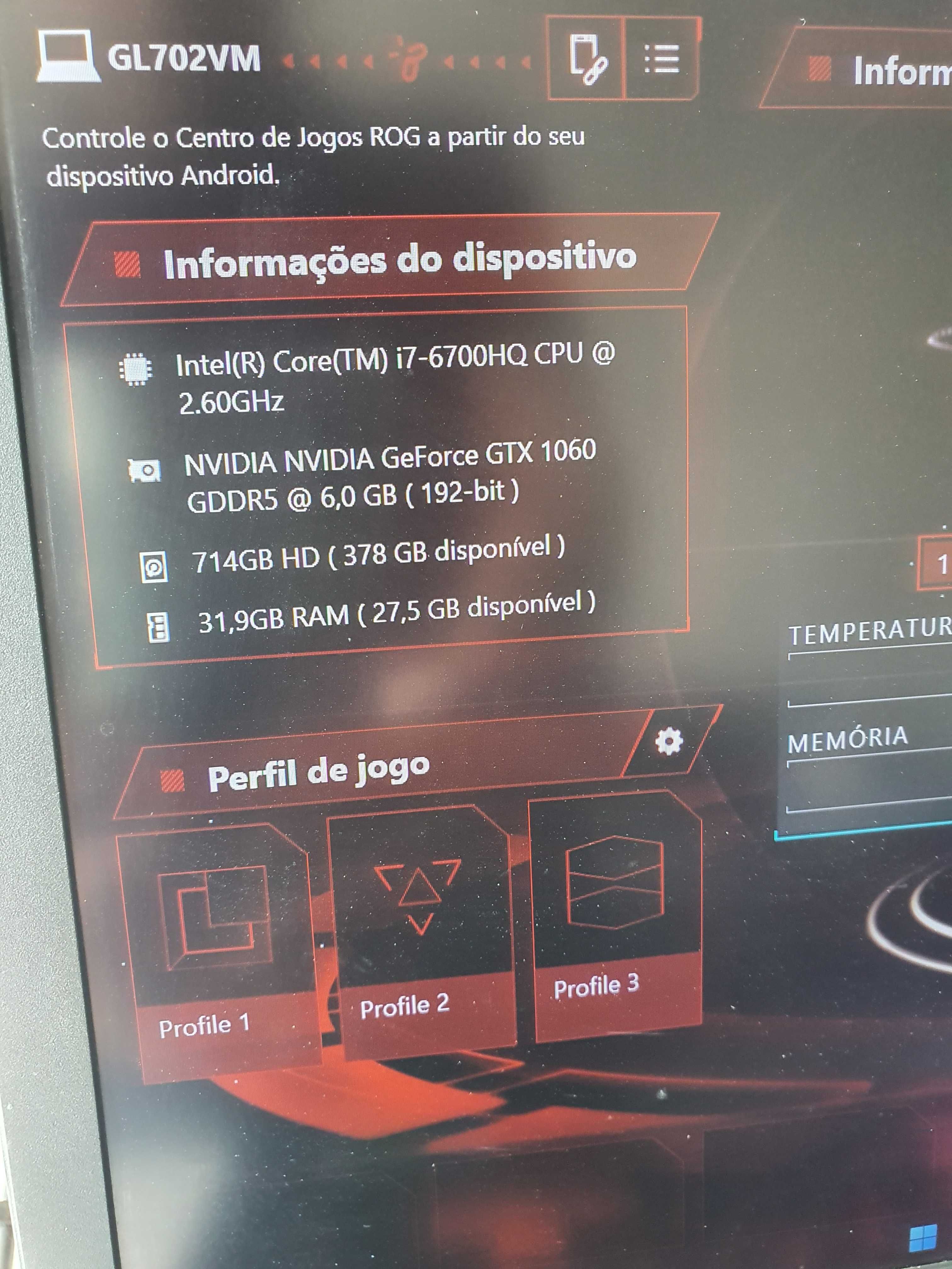 Asus Rog GL702vm