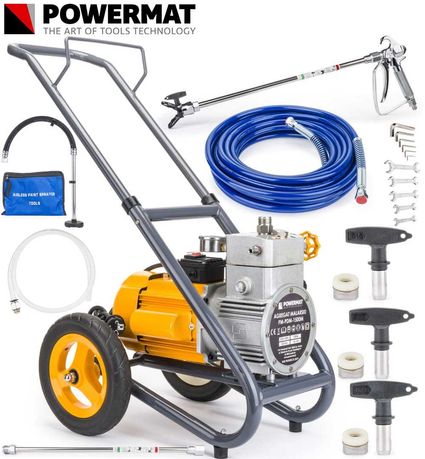 POWERMAT Agregat Malarski Pistolet Hydrodynamiczny 1500w