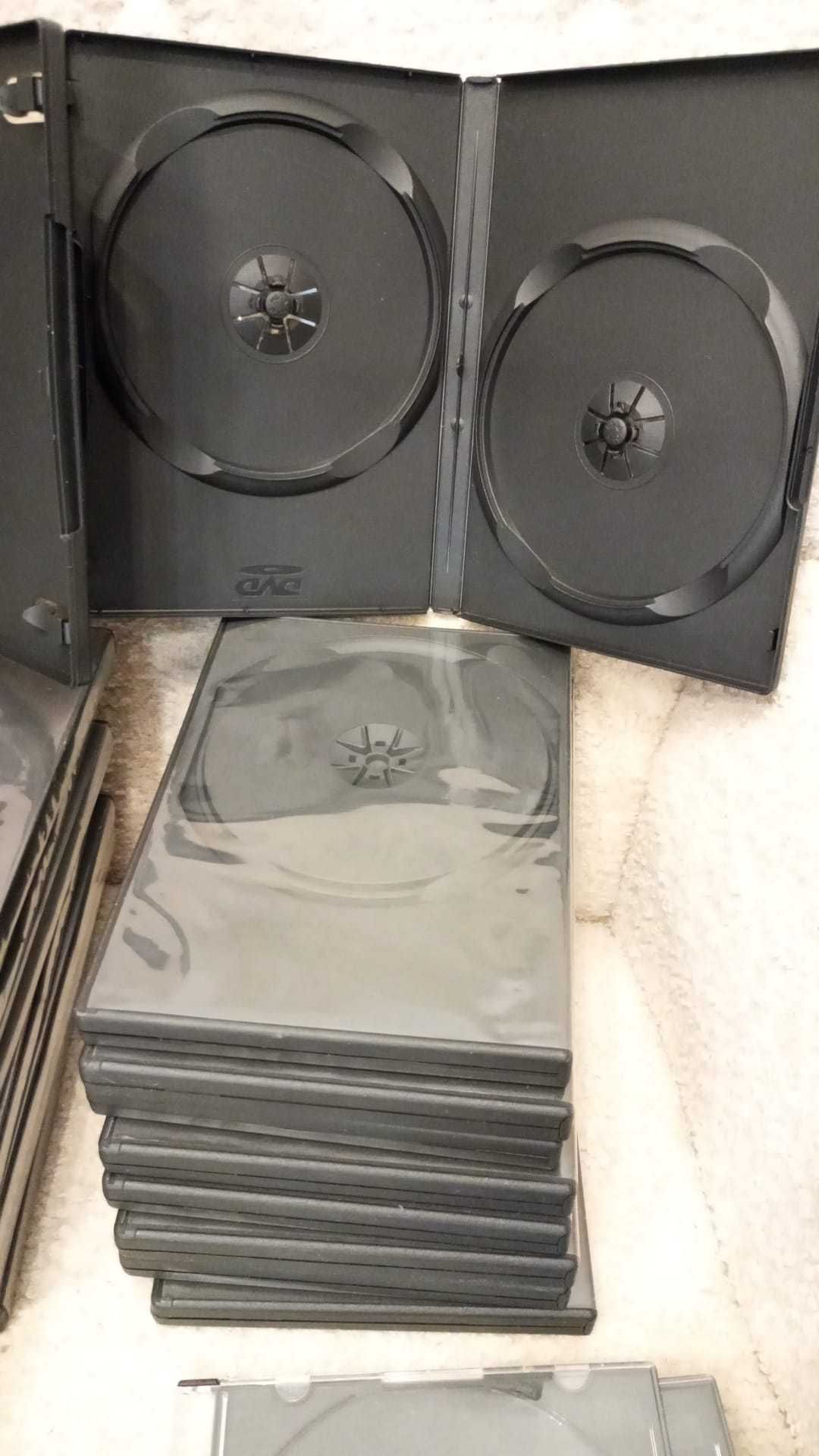 caixas de cd/dvd novas