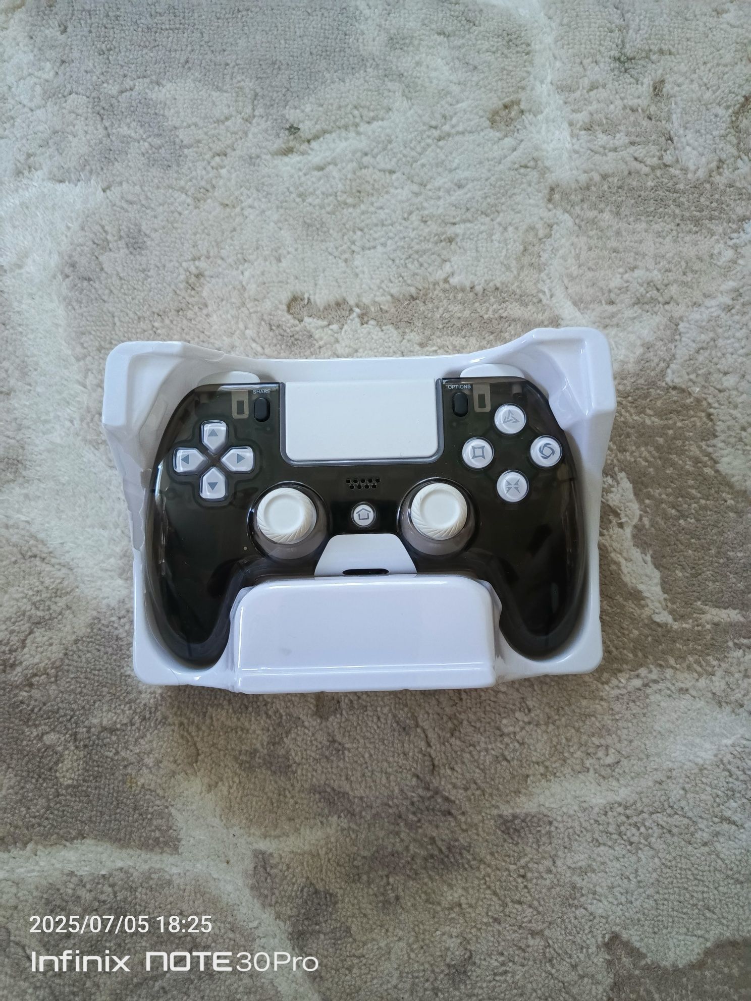 Бездротовий геймпад Honghao для PS4 / ПК / Android з RGB-підсвіткою