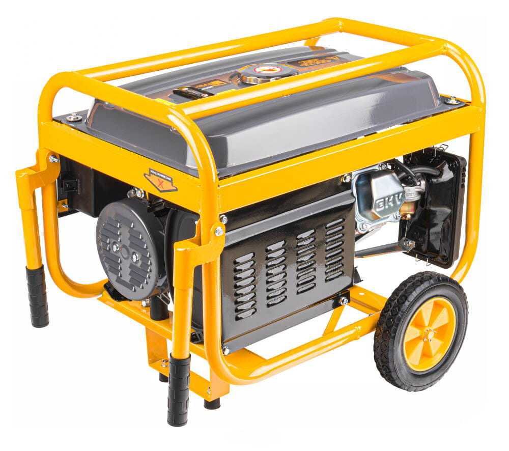 POWERMAT Agregat Prądotwórczy Generator 3000w 230v Koła Avr PM1198