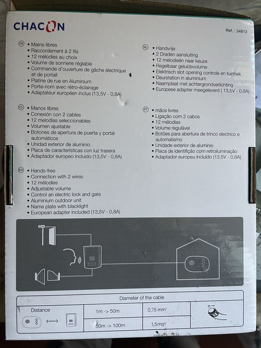 Intercomunicador chacon