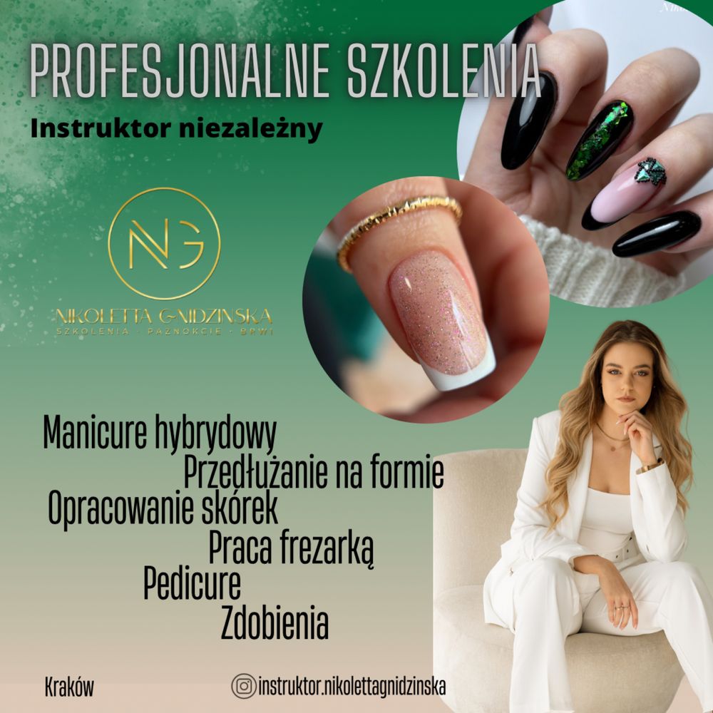 Profesjonalne Szkolenia/ kursy paznokcie - manicure, pedicure