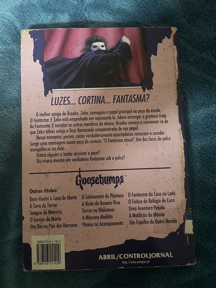 Livro Arrepios terror