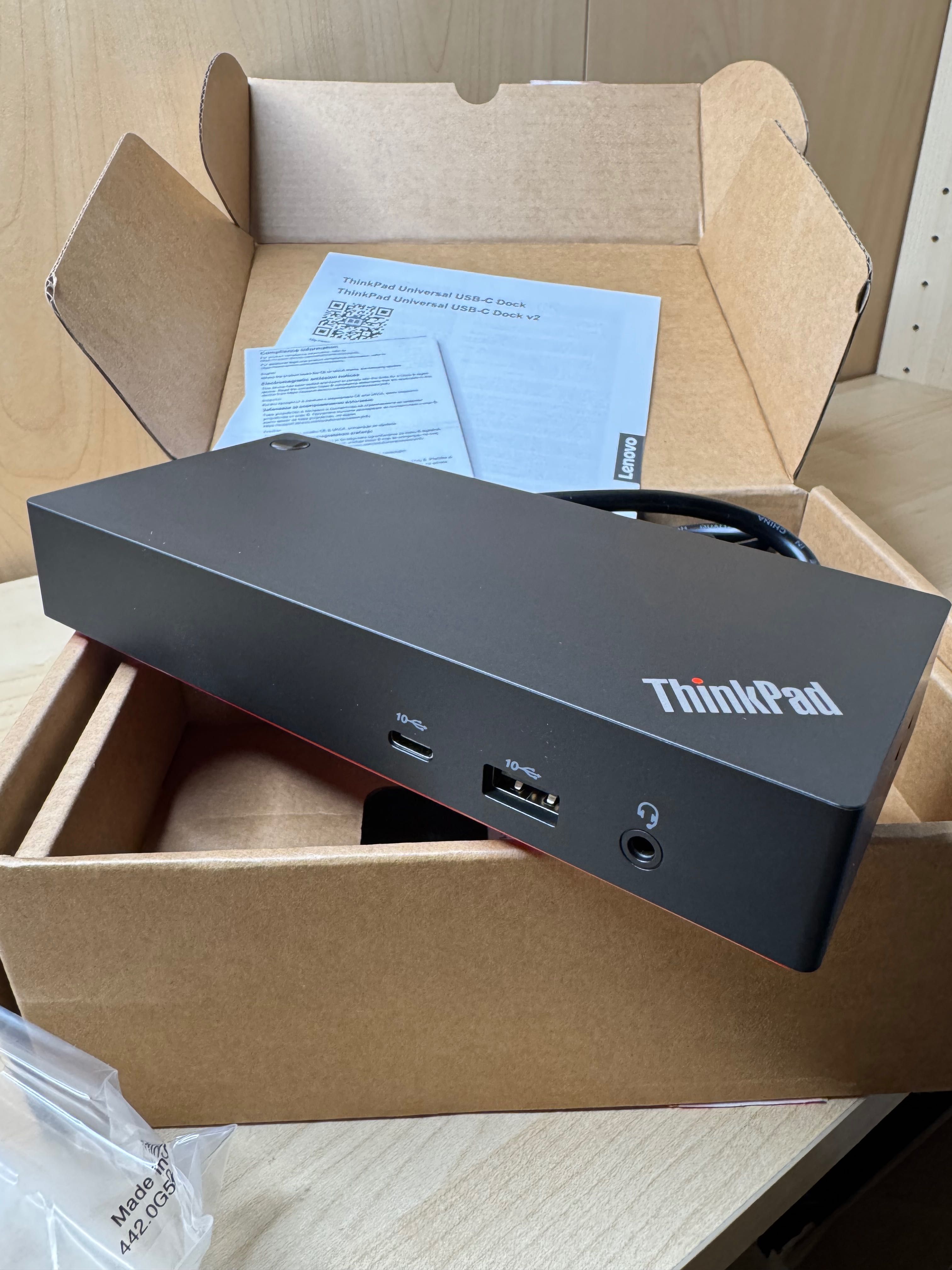 NOWA Stacja dokująca Lenovo ThinkPad USB-C Dock Typ 40AY