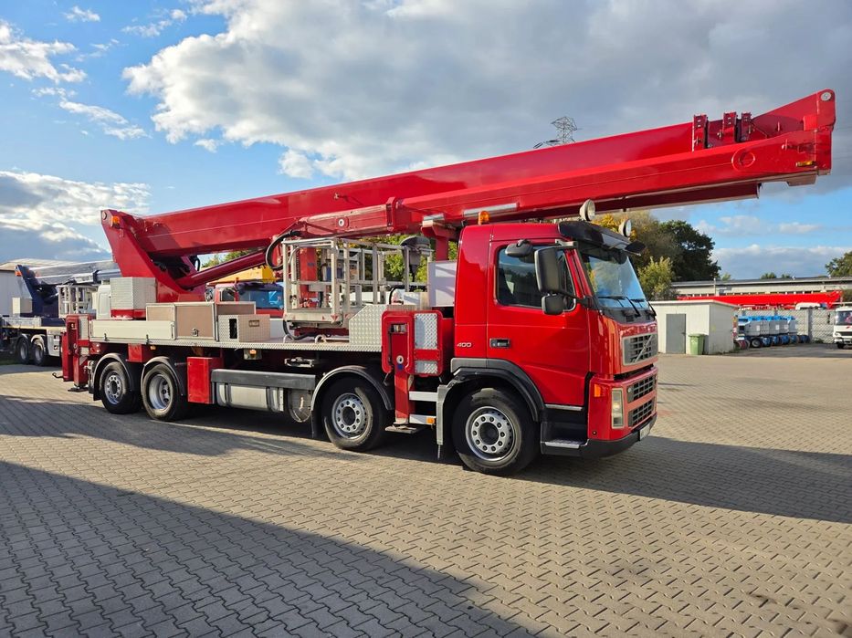 Volvo FM400 - 53m WUMAG PALFINGER WT 530 podnośnik koszowy zwyżka Ruthmann Multitel  53 m WUMAG Elevant Palfinger WT 530 Podnośnik koszowy zwyżka Ruthmann
