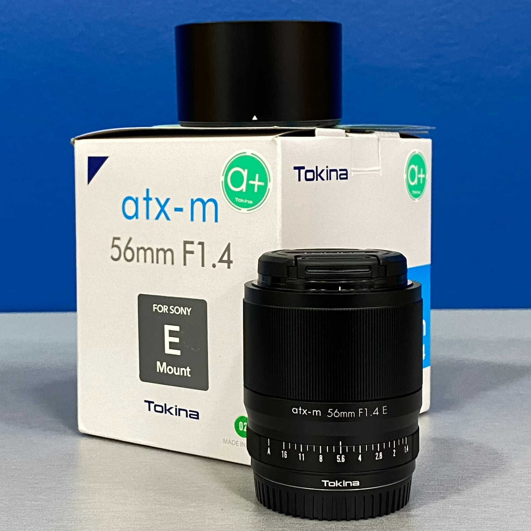 Tokina ATX-M 56mm f/1.4 E (Sony E) - NOVA - 3 ANOS DE GARANTIA