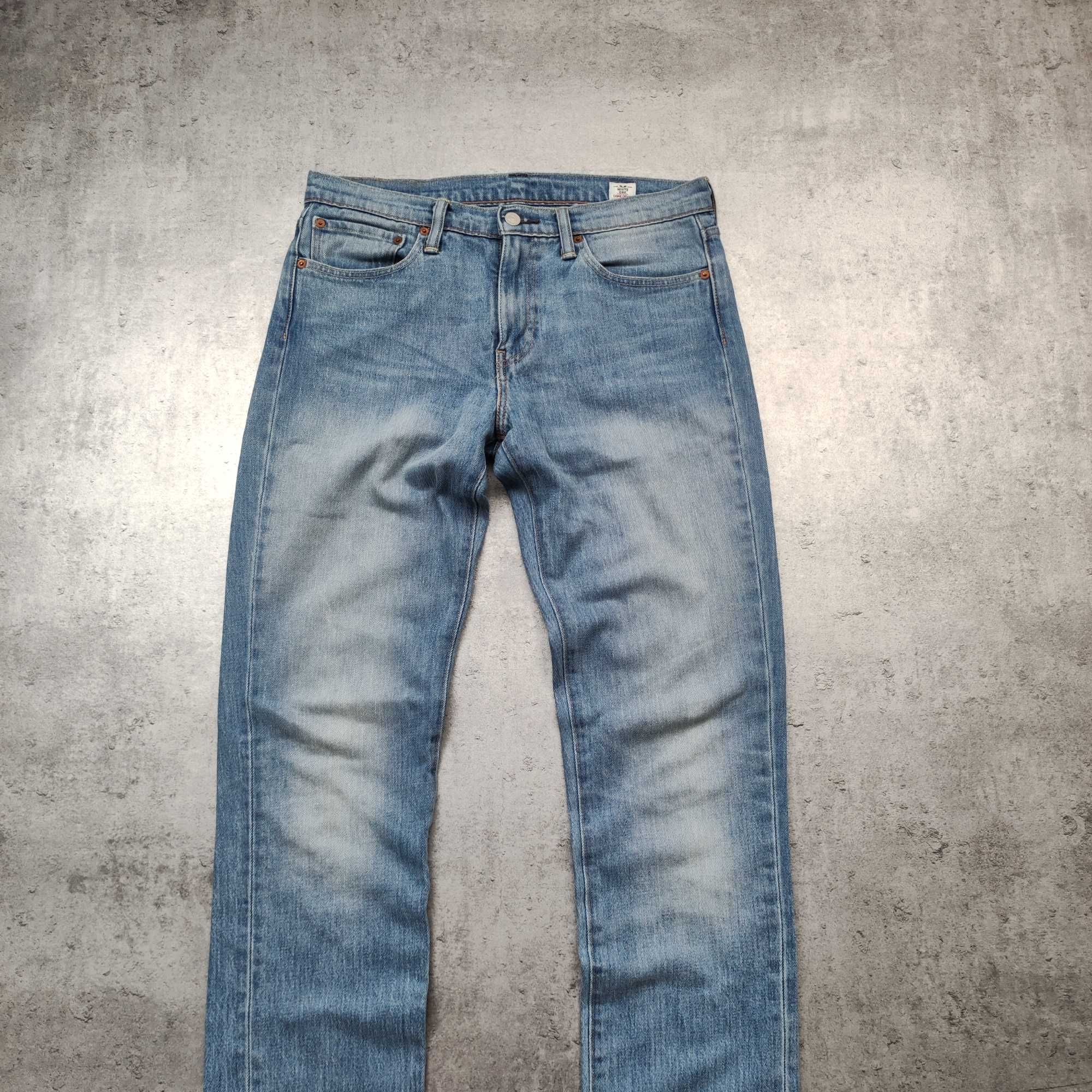 MĘSKIE Eleganckie PREMIUM Denim Spodnie Jeansy Levis 511 Slim Casual